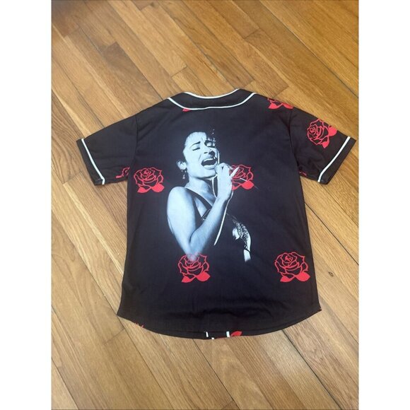 Selena Quintanilla Perez Baseball Jersey Full Print Girls Size 11-12 - Picture 4 of 5